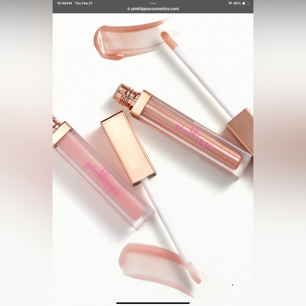 Pinklipps Glass Lip Gloss Aglow & Star 3.5 ml x 2